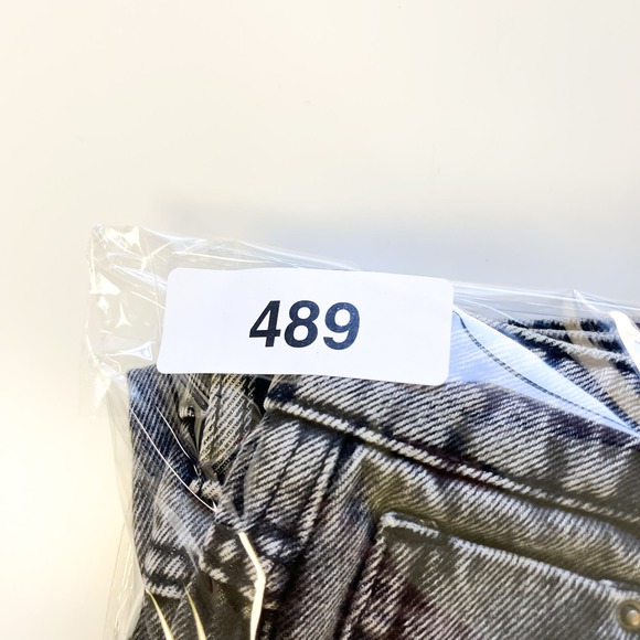 Zara (2) Womens Trafaluc Denim Skinny Jeans High Rise Step Hem Gray Black - Picture 10 of 10